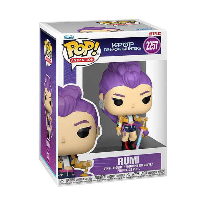 Funko KPop Demon Hunters POP! Animation Vinyl Figure Rumi