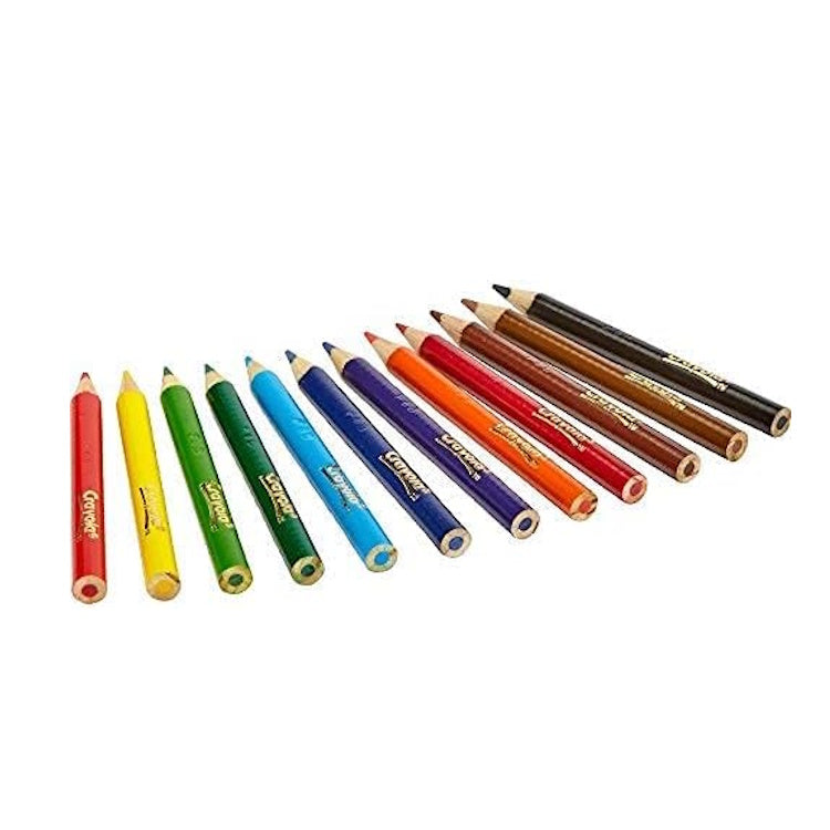 Crayola Half Length Coloured Pencils