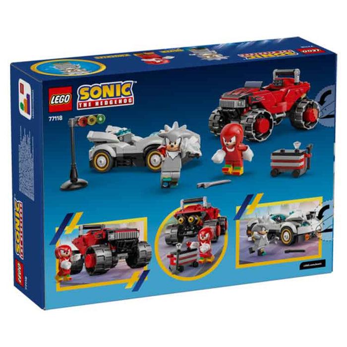 LEGO 77118 Silver's Car vs. Knuckles' Monster Truck