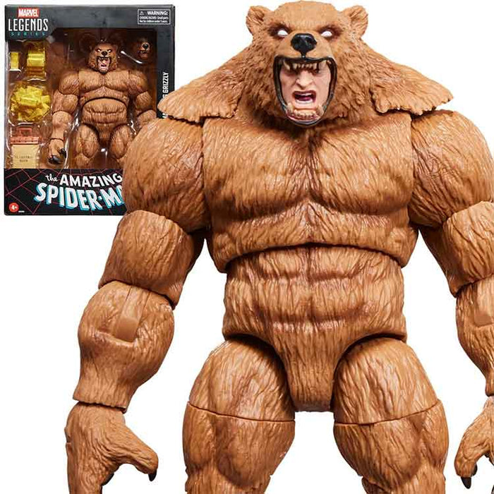 Spider-Man Marvel Legends Series Grizzly 6-Inch Action Figure