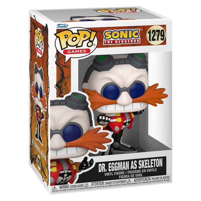 Funko Sonic the Hedgehog POP! Games Vinyl Figure Skeleton Robotnik