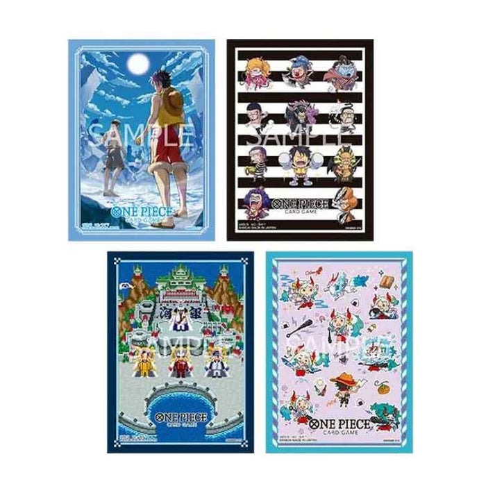 One Piece Card Game: Official Sleeve 15 (4 Kinds Assortment)