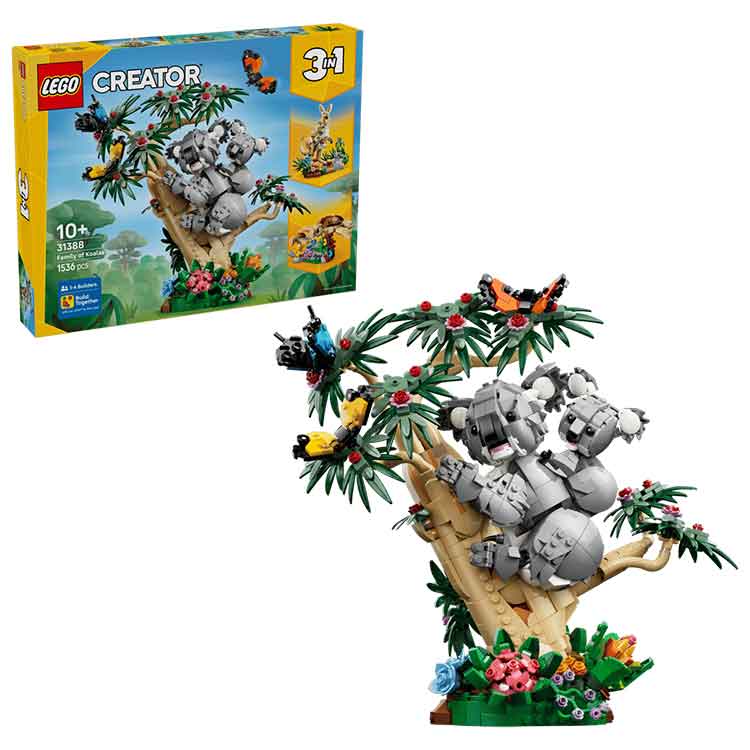 LEGO 31388 Wild Animals: Family of Koalas
