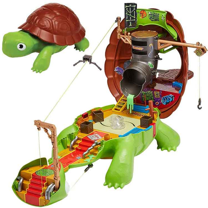Tales of the Teenage Mutant Ninja Turtles Mutating Battle Arena Pet Turtle Playset