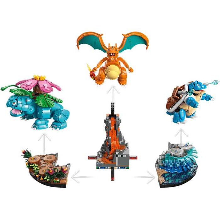 LEGO 72153 Venusaur, Charizard and Blastoise