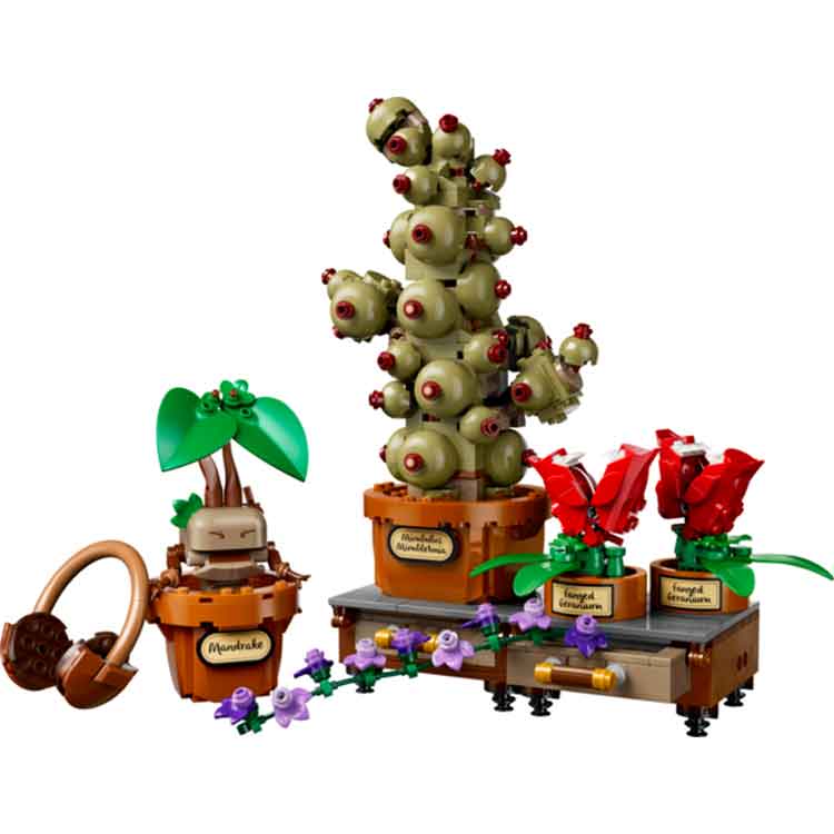 LEGO 76474 Hogwarts Herbology Plants
