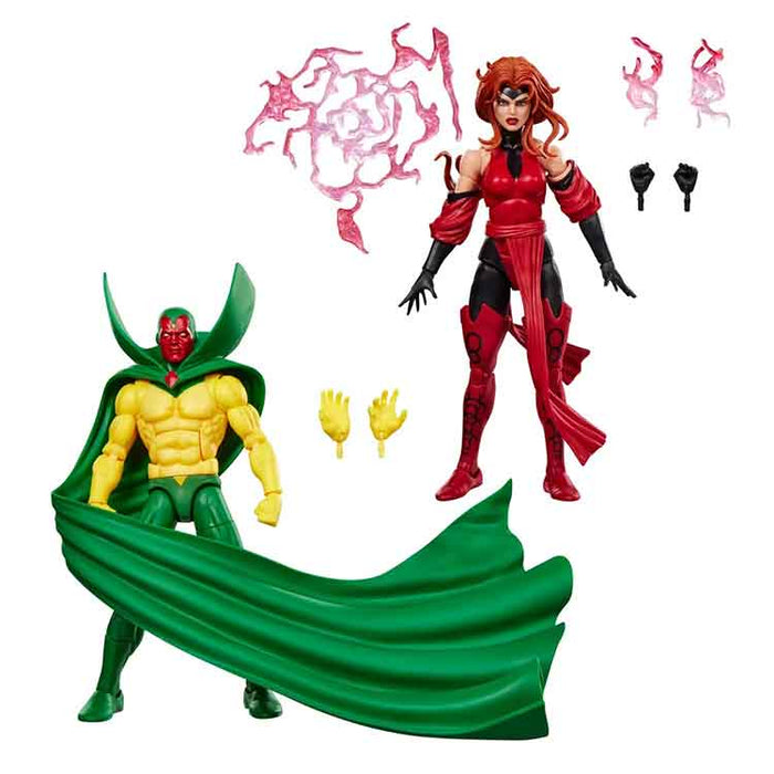 Avengers: The Crossing Marvel Legends Series Vision & Scarlet Witch 6-Inch Action Figures