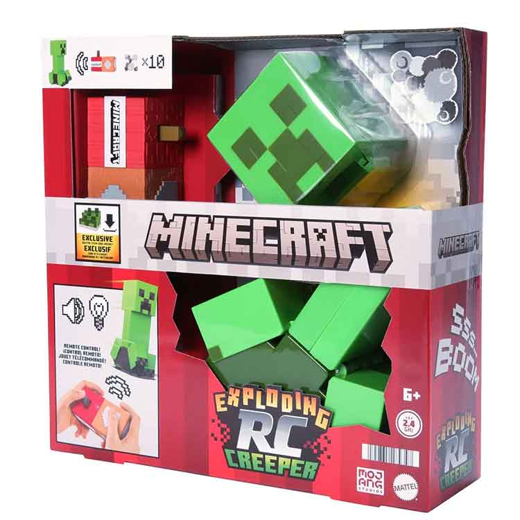 Minecraft Exploding Creeper Remote Control