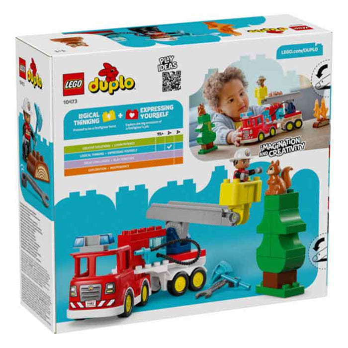 LEGO 10473 Fire Truck with Hose and Firefighter