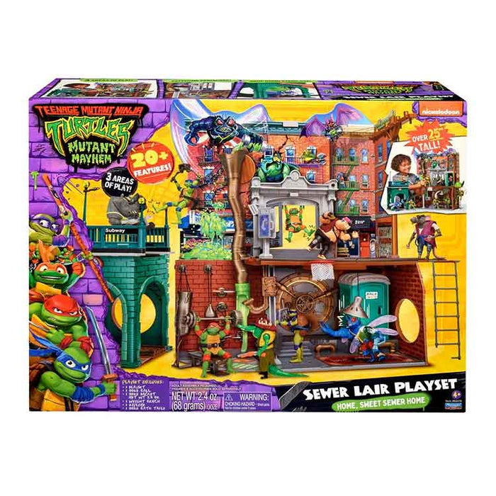 Teenage Mutant Ninja Turtles: Mutant Mayhem Movie Sewer Lair Playset