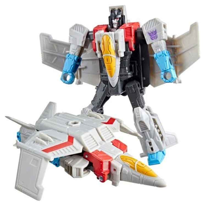 Transformers Cyberworld Starscream Cyber Changers 4-Inch Action Figure