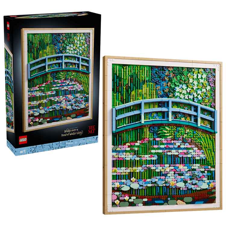 LEGO 31220 Claude Monet – Bridge over a Pond of Water Lilies