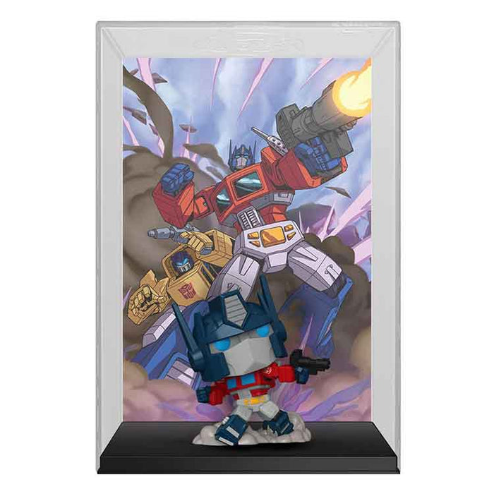 Transformers X MTG POP! Comic Covers Vinyl Figure Optimus Prime (Magic the Gathering)