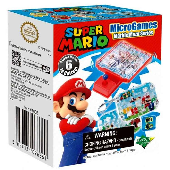 Super Mario Micro Games Marble Maze Series Blind Boxes