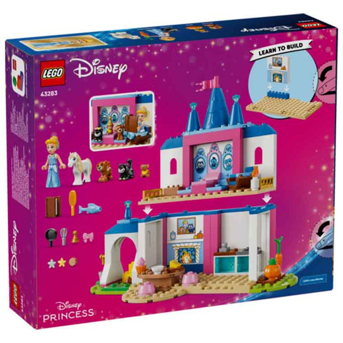 LEGO 43283 Cinderella Animal Friends Castle