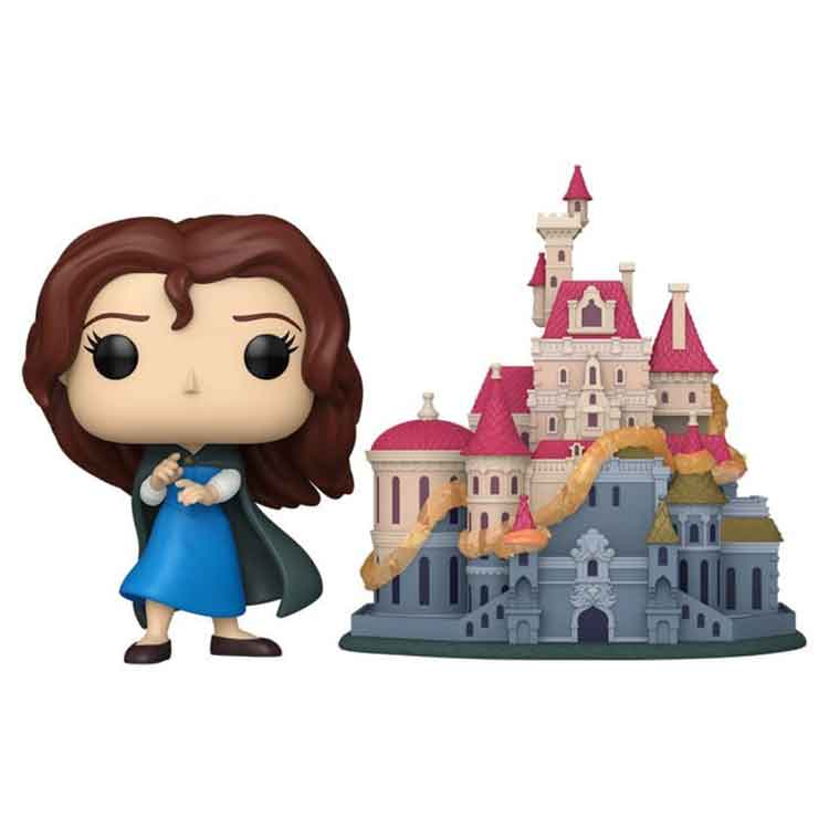 Funko Beauty and the Beast POP! Town Vinyl Figures Belle with Castle