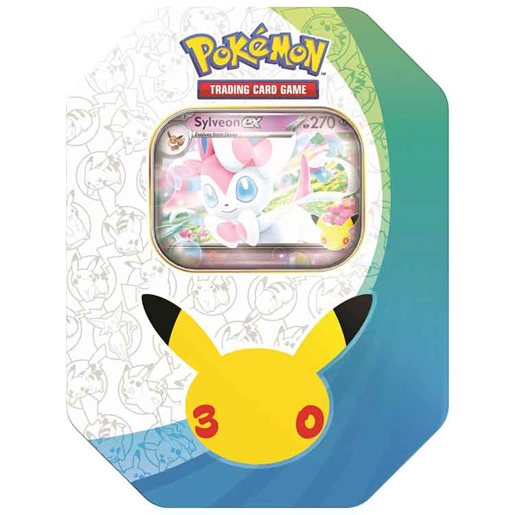 Pokémon TCG: ex Tin - Sylveon - 30th Celebration