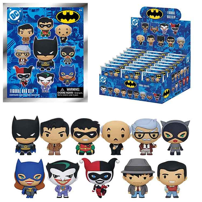 Batman: The Animated Series 3D Foam Bag Clip