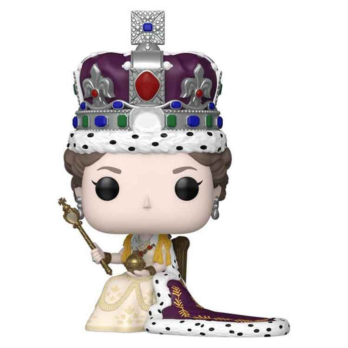 Funko Queen Elizabeth II POP! Premium Vinyl Figure 100th- Queen Elizabeth II (Coronation)