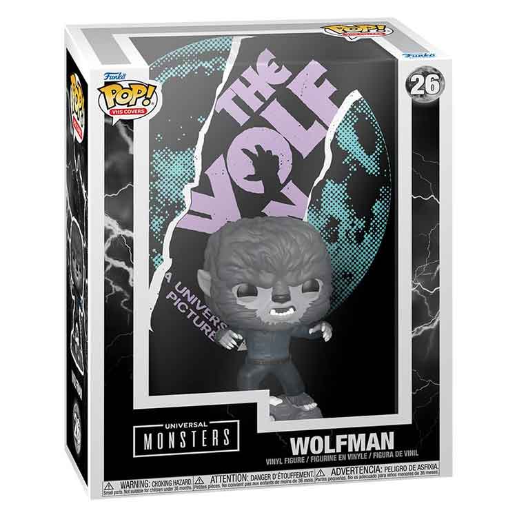 Funko The Wolfman POP! VHS Covers Vinyl Figure Wolfman