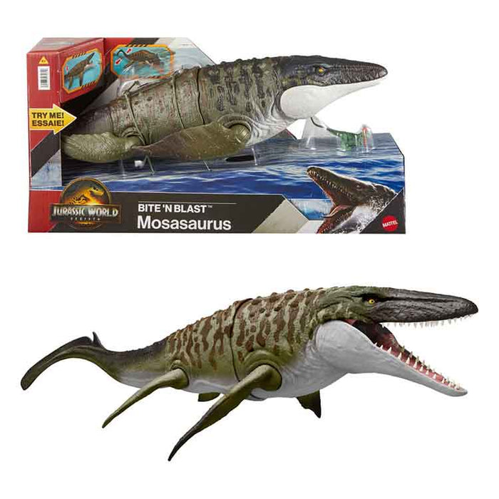Jurassic World: Rebirth Action Figure Bite 'n Blast Mosasaurus