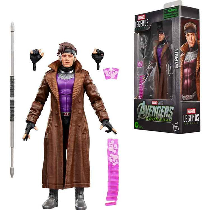 Avengers Doomsday Marvel Legends Series Gambit 6-Inch Action Figure