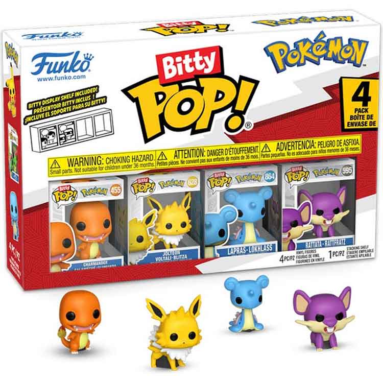 Funko Bitty Pop: Pokemon - Charmander 4pk