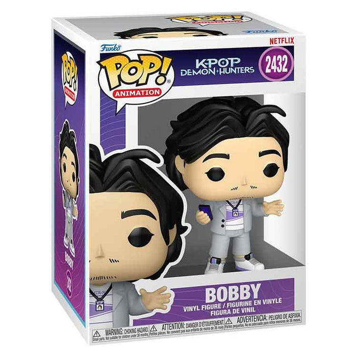 Funko KPop Demon Hunters POP! Animation Vinyl Figure Bobby