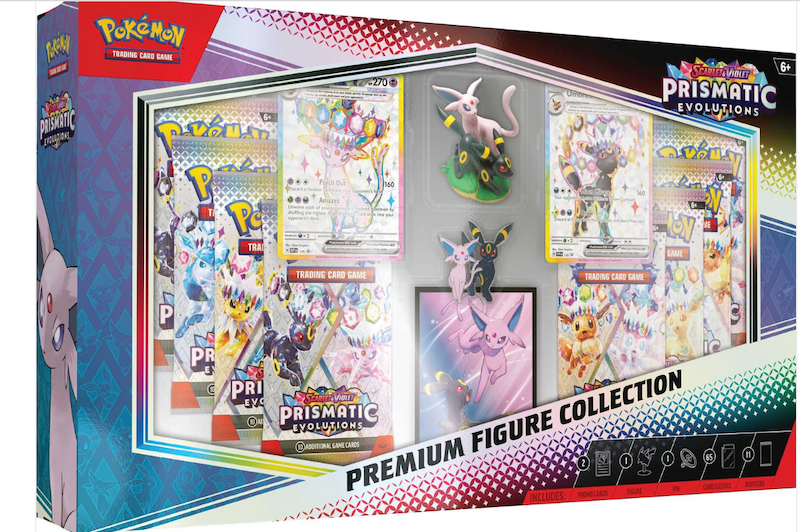 Pokémon TCG: Scarlet & Violet 8.5 Prismatic Evolutions - Premium Figure Collection