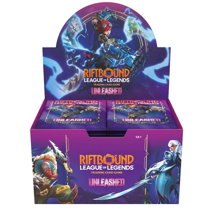 Riftbound: League of Legends Trading Card Game - Unleashed Booster Display