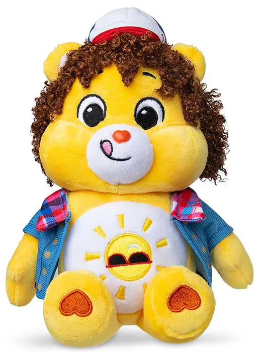CARE BEARS PLUSH - STRANGER THINGS - FUNSHINE BEAR as Dustin