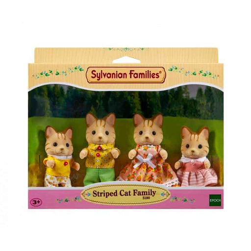 Sylvanian Families - Striped Cat Family