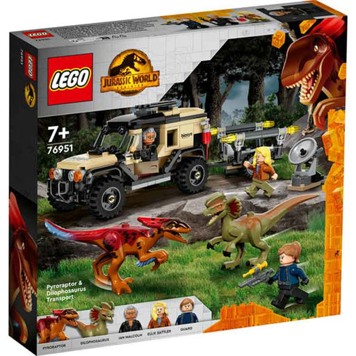 LEGO 76951 Pyroraptor & Dilophosaurus Transport V29